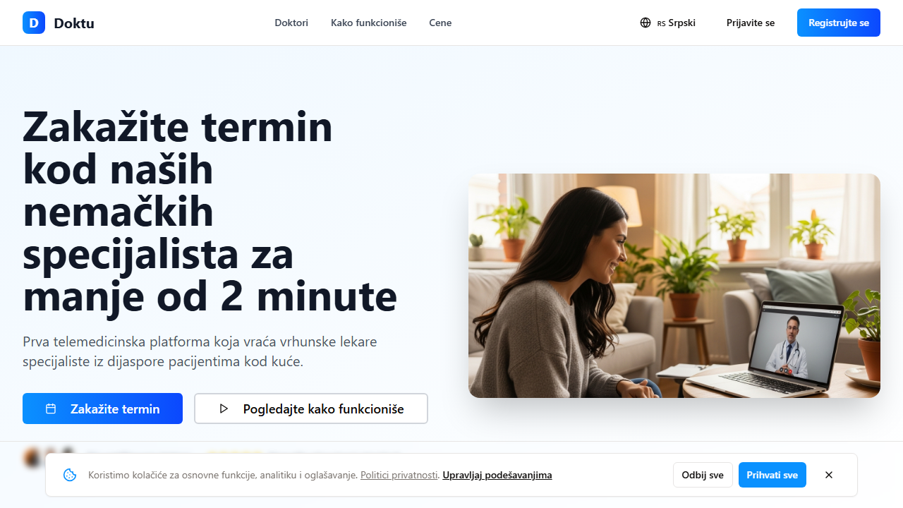 Doktu.co — plateforme de télémédecine construite en Sprint MVP